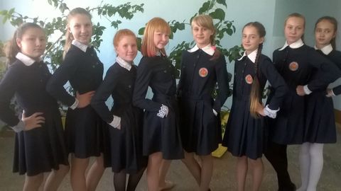 Класс в школьной форме: Школа № 7, 7 «А» класс, Ижевск